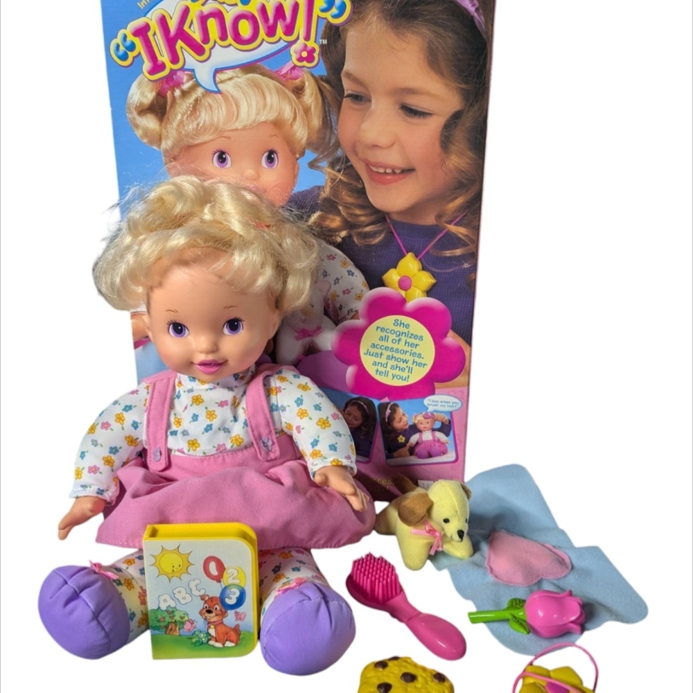 Baby I know Toy Biz In box doll‎